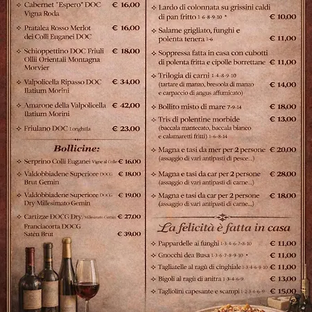 La Busa Alloggi E Trattoria Ponte San Nicolo